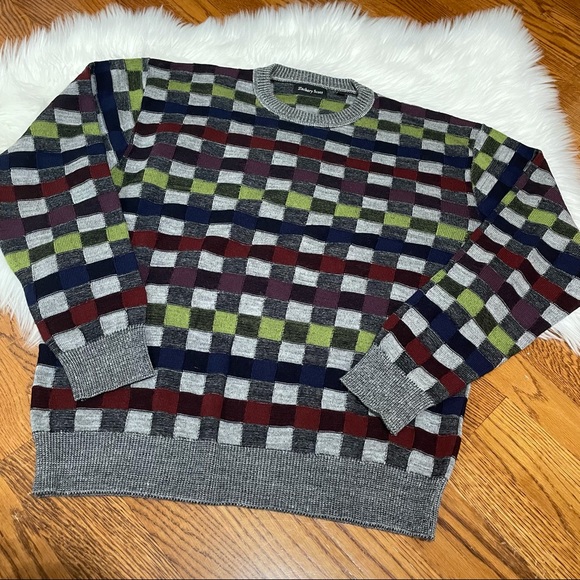 Vintage Other - Vintage Checkered Sweater
